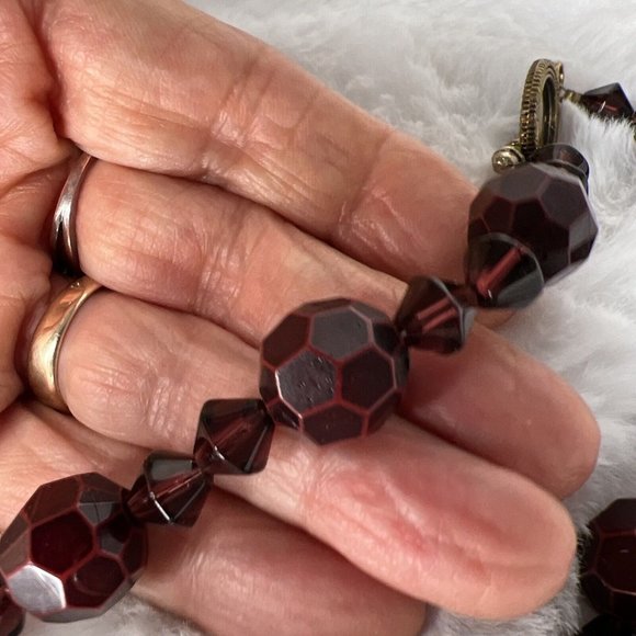 Lot of 3 Vintage Necklaces  Beaded Jewelry - Picture 9 of 16